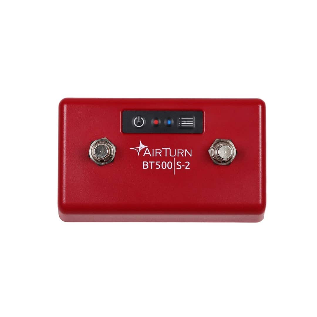 Airturn BT500S-2 - Ulepszony kontroler MIDI Bluetooth — zdjęcie 1 z 5