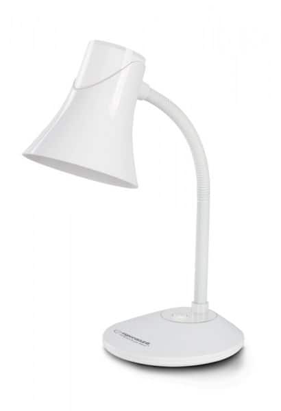 Lampka biurkowa Esperanza Polaris biała ELD111W — zdjęcie 1 z 6