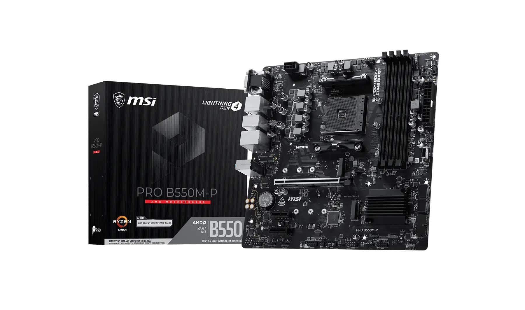 Płyta główna MSI PRO B550M-P ATX AM4 — zdjęcie 1 z 5