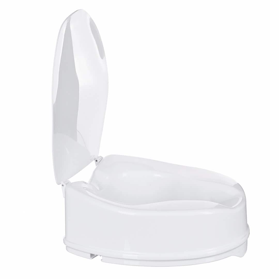 Nasadka toaletowa podwyższająca z klapą 15 cm (Outlet) — zdjęcie 1 z 8