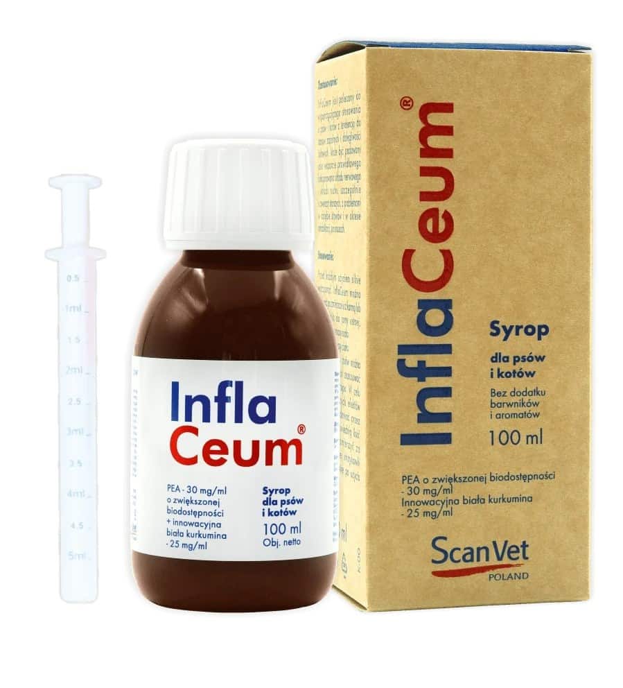 SCANVET INFLACEUM 100 ML SYROP  BUTELKA