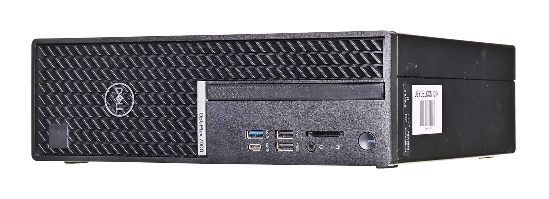 Komputer DELL OptiPlex 7000 i5-12500 16GB 512GB SSD SFF Win11 Pro UŻYWANY — zdjęcie 1 z 5