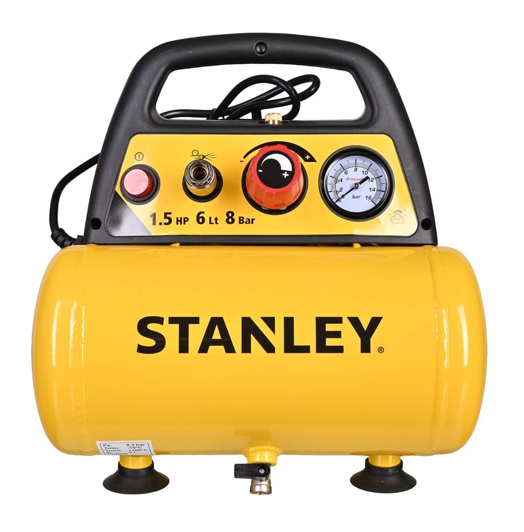 Sprężarka bezolejowa 230V,1,5KM,6L STANLEY (OUTLET) — zdjęcie 1 z 7