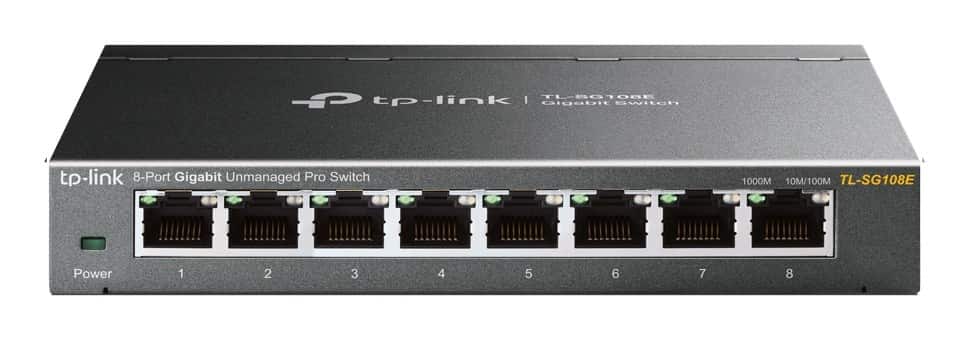 Switch TP-Link TL-SG108E — zdjęcie 1 z 3