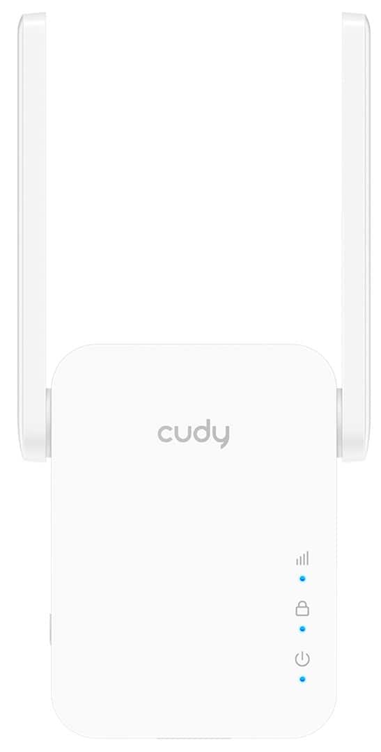 Wzmacniacz sygnału WIFI CUDY RE1200 LAN 1x10/100 AC1200 Dual Band Mesh — zdjęcie 1 z 8