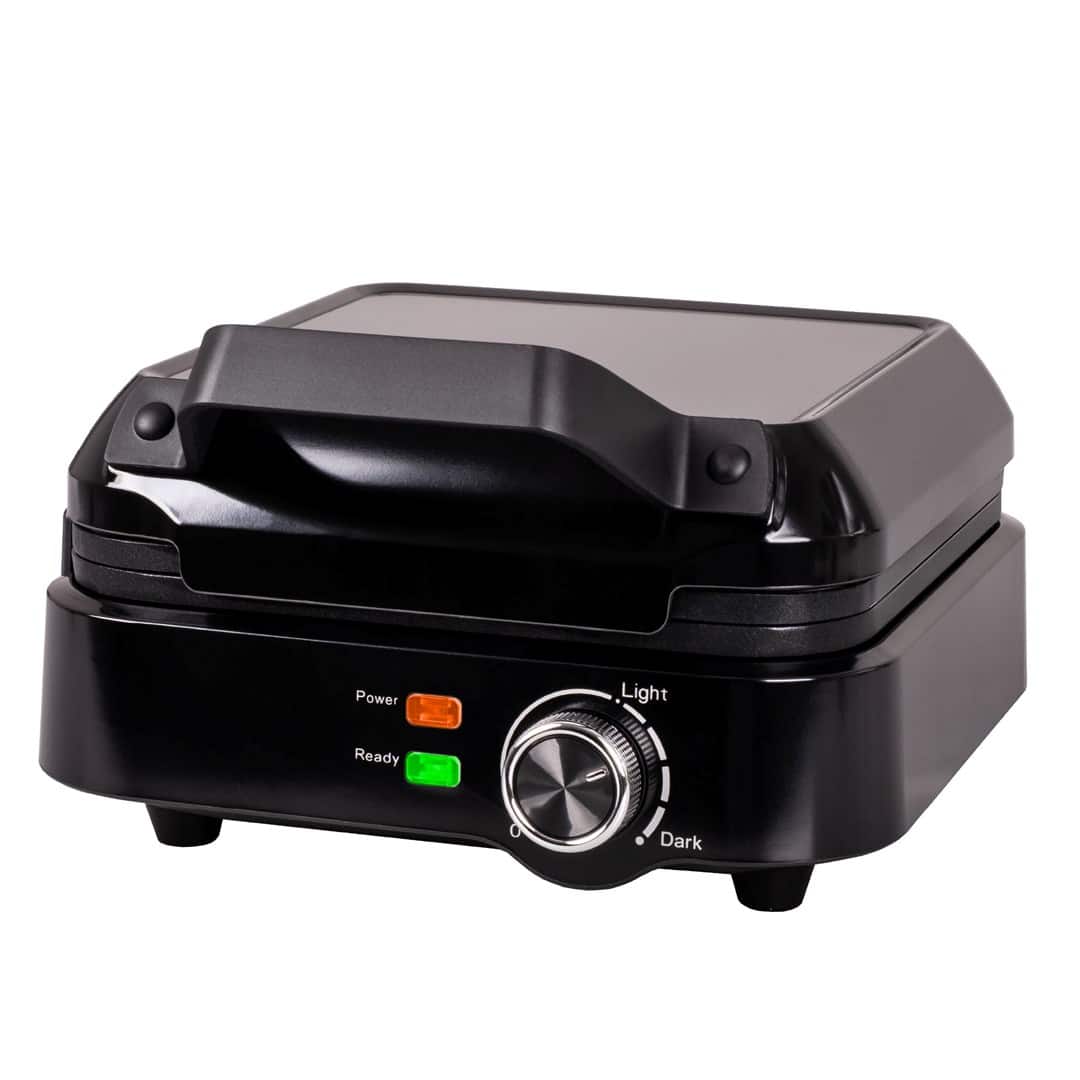 Waflownica ELDOM WA900, moc 1200-2000W, płynna regulacja temperatury, blokada pokrywy, nienagrzewający się uchwyt — zdjęcie 1 z 8
