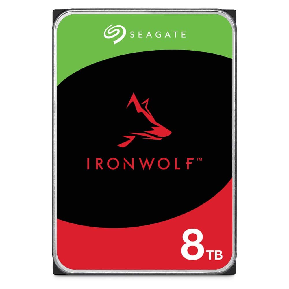 Dysk HDD Seagate IronWolf ST8000VN004 (8 TB ; 3.5"; 256 MB; 7200 obr/min) (OUTLET) — zdjęcie 1 z 3
