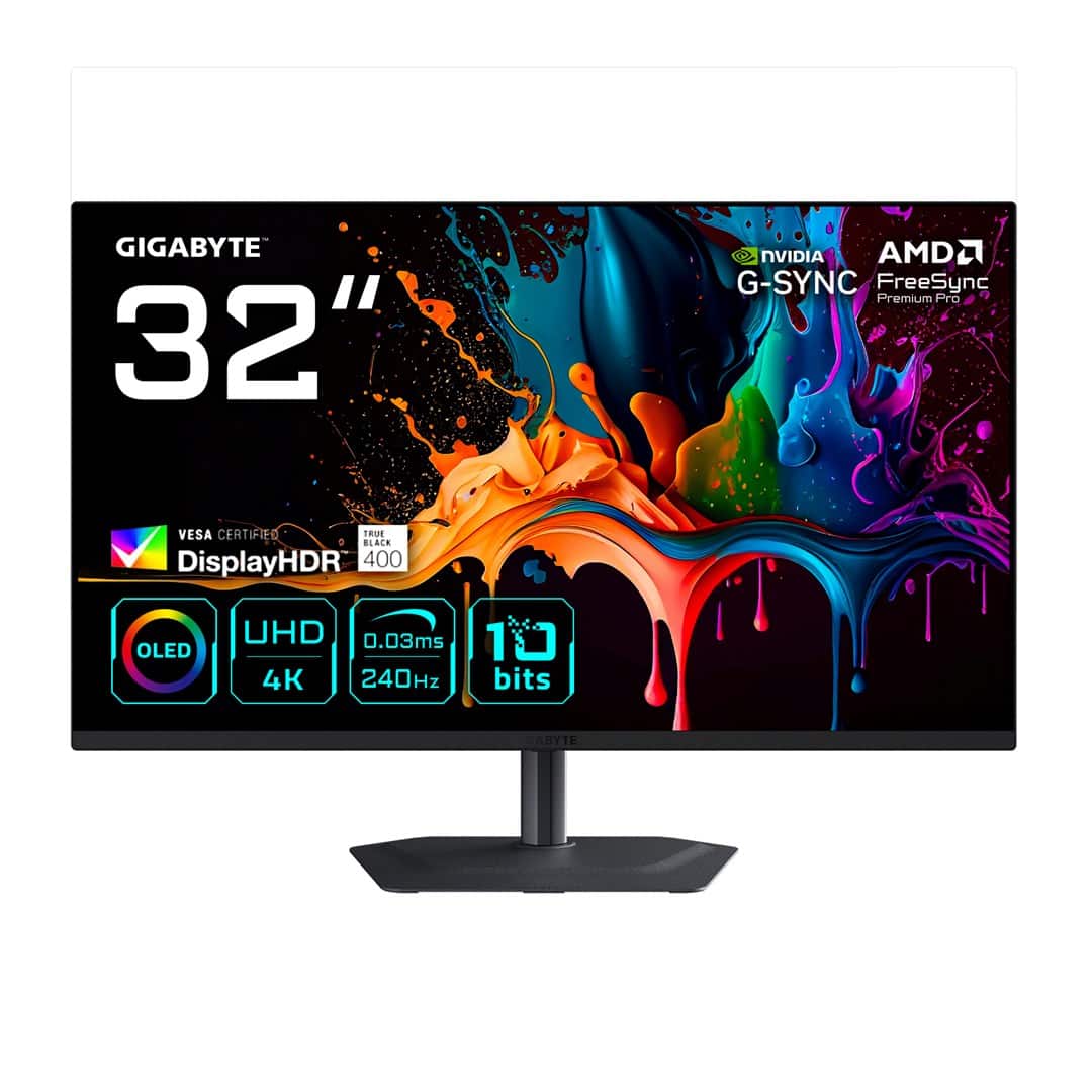 MONITOR GIGABYTE QD-OLED 31,5" MO32U2 240Hz — zdjęcie 1 z 5
