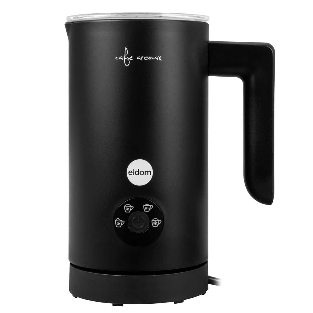 Spieniacz do mleka ELDOM SI560C FOMI 500W, czarny, 300 ml - spienianie i podgrzewanie — zdjęcie 1 z 8
