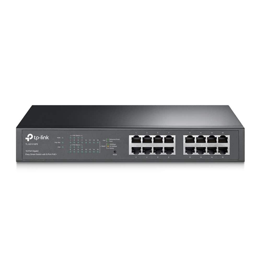 Switch TP-Link TL-SG1016PE — zdjęcie 1 z 4