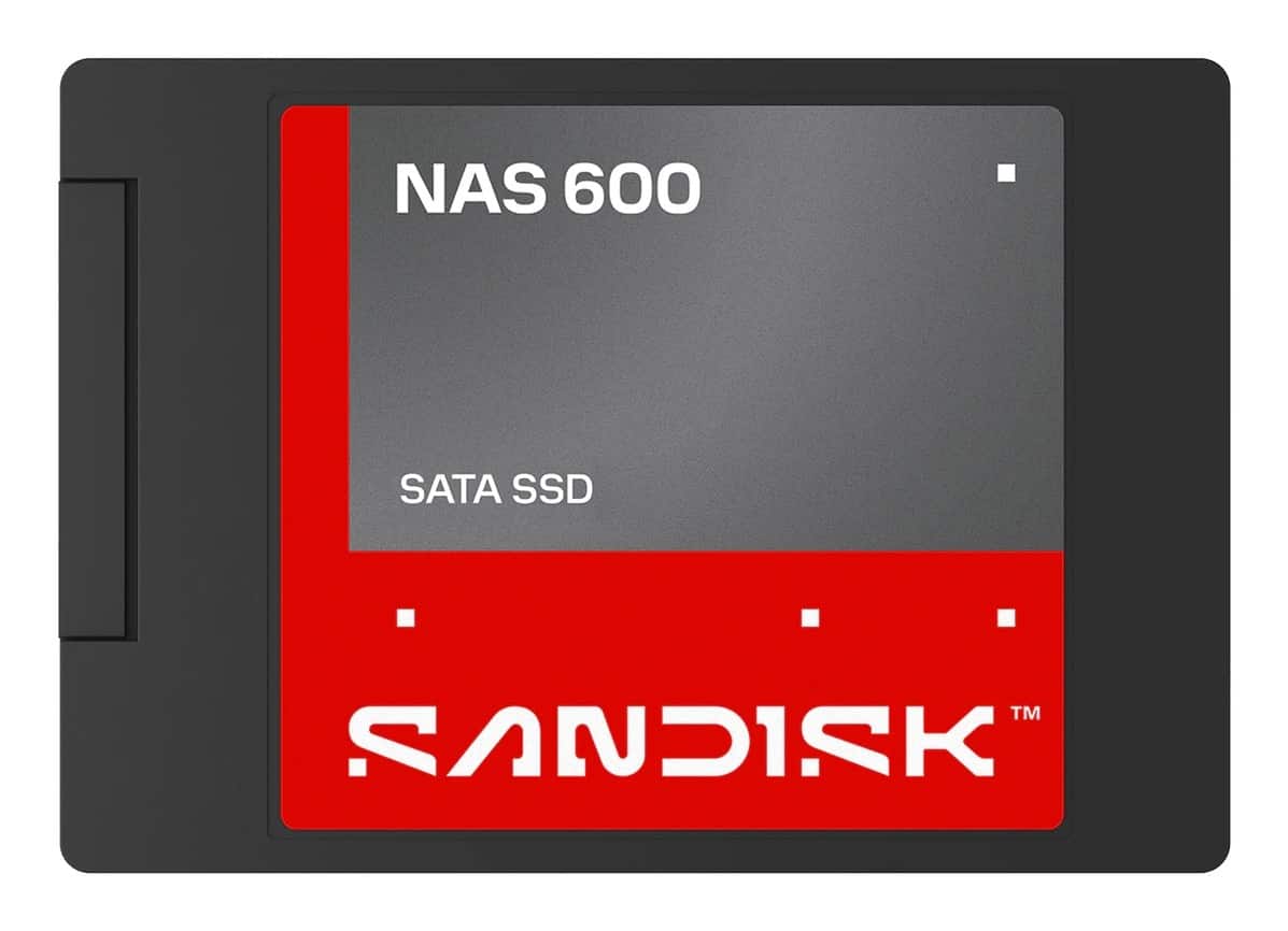 SSD Sandisk 1TB NAS 600 SATA SDSNS2100TAB — zdjęcie 1 z 4