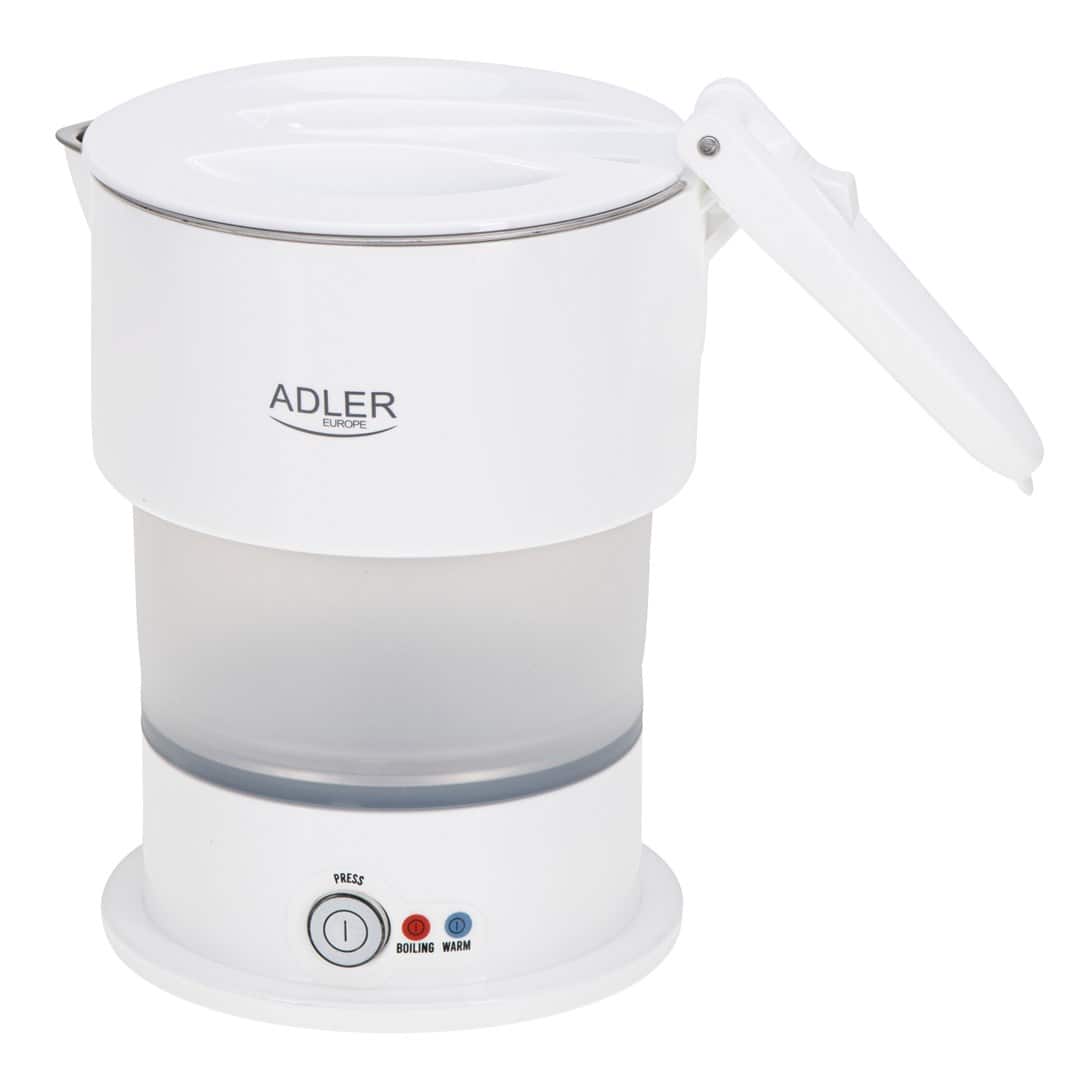 Czajnik silikonowy ADLER AD 1377w biały — zdjęcie 1 z 8