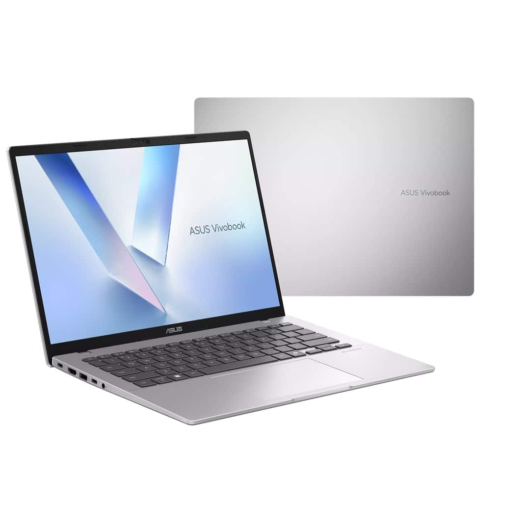 ASUS Vivobook 14 X1407AA-LY011W Ultra 5 325 14.0"WUXGA IPS-level Panel 60Hz 300nits AG 16GB DDR5 SSD512 Intel Graphics Cam 1080p 42WHrs Win11 Cool Silver — zdjęcie 1 z 8
