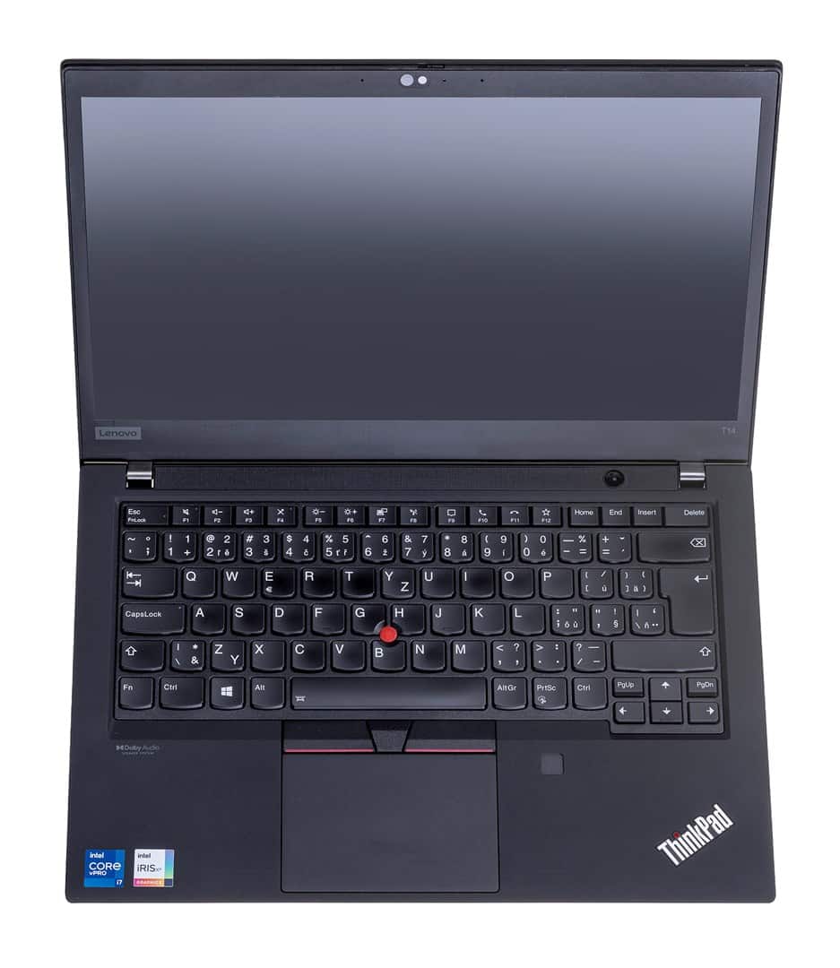 LENOVO ThinkPad T14 G2 i7-1185G7 32GB 512GB SSD 14" FHD Win11pro (US QWERTY) + zasilacz UŻYWANY — zdjęcie 1 z 8