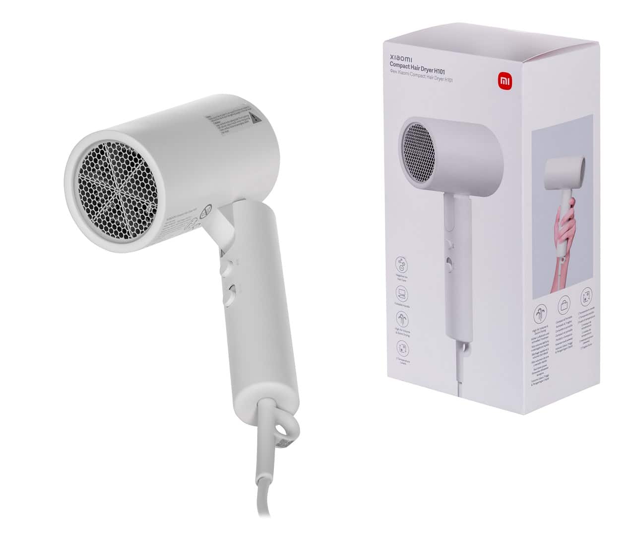 Suszarka Xiaomi Compact Hair Dryer H101 (biały) — zdjęcie 1 z 8