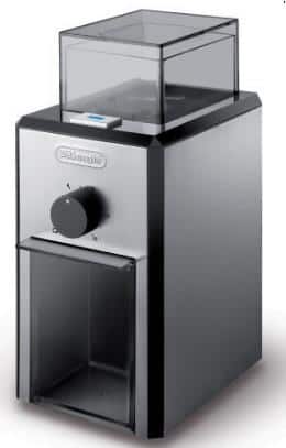 Młynek żarnowy DeLonghi KG 89, 110W, czarny (OUTLET)