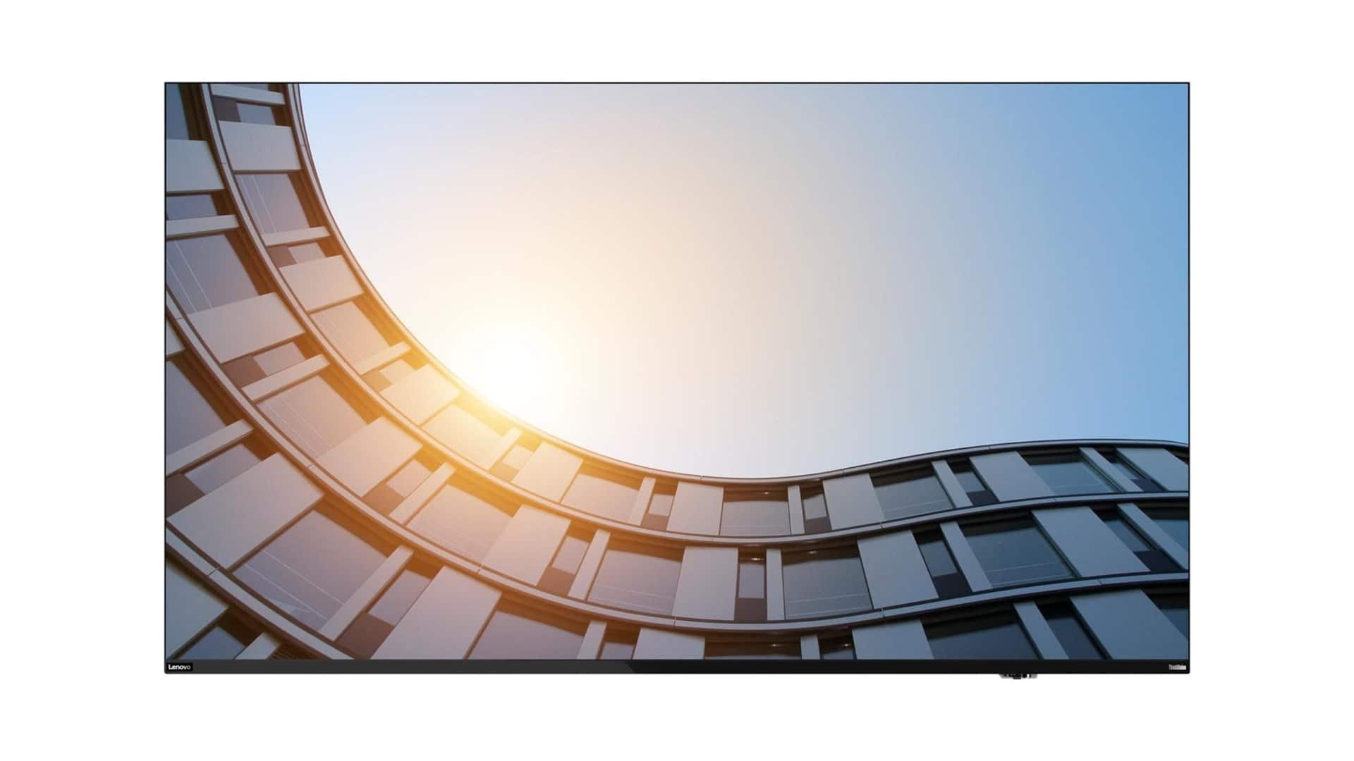 Lenovo ThinkVision E65 64,5"UHD 60Hz 400nits AG USB HDMI DP Speakers 2x10W Black — zdjęcie 1 z 7