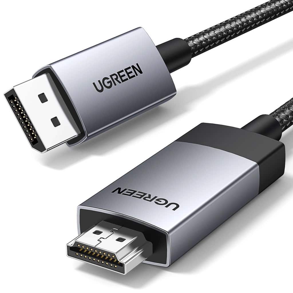 Kabel HDMI DisplayPort Ugreen DP119 4K, 1m, jednokierunkowy — zdjęcie 1 z 7