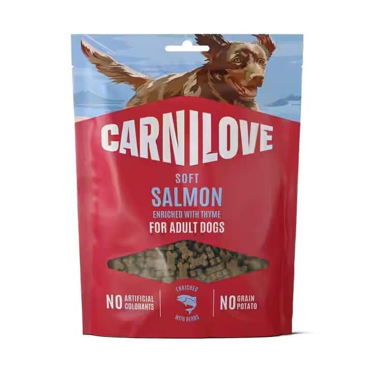 Przysmak dla psa Carnilove Soft Snack Łosoś z Tymiankiem 200 g