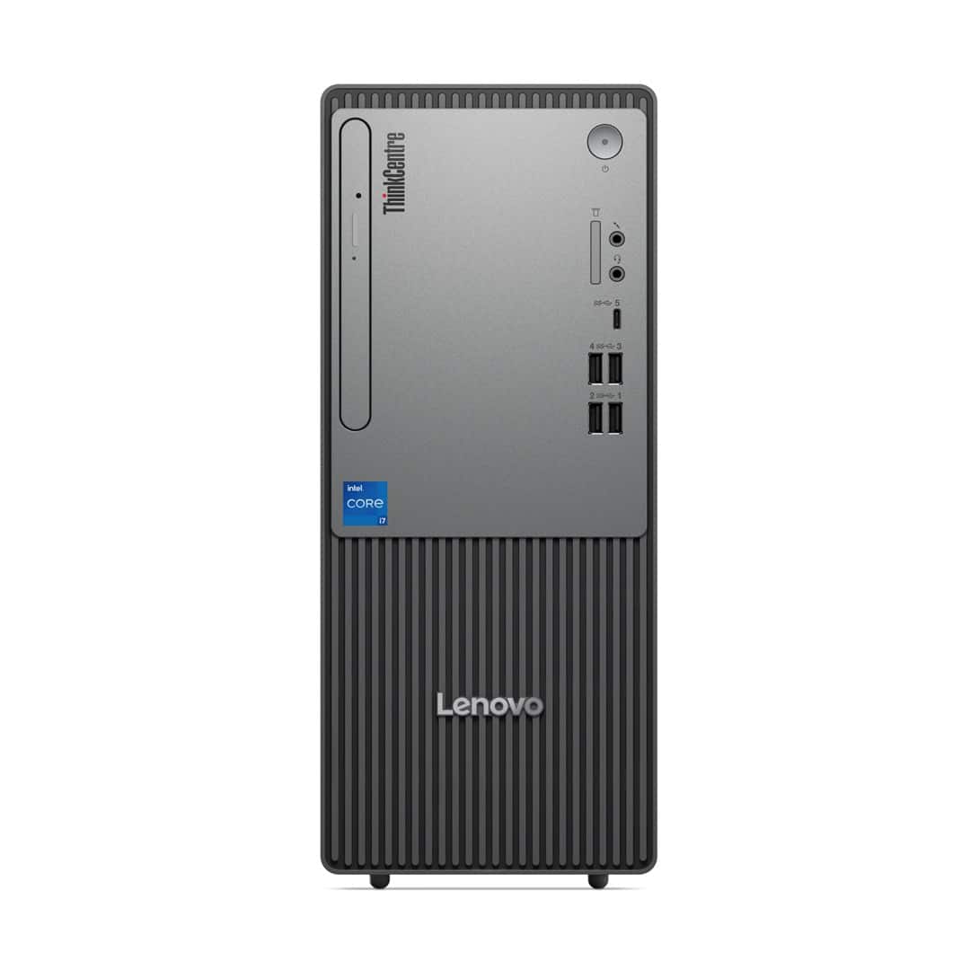 Lenovo ThinkCentre Neo 50t Tower i3-14100 8GB DDR5 4800 SSD256 UHD Graphics 730 W11Pro Black 1Y Onsite — zdjęcie 1 z 8