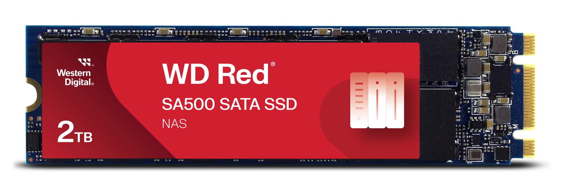 Dysk SSD WD Red 2 TB M.2 SATA III (Wyprzedaż) — zdjęcie 1 z 3