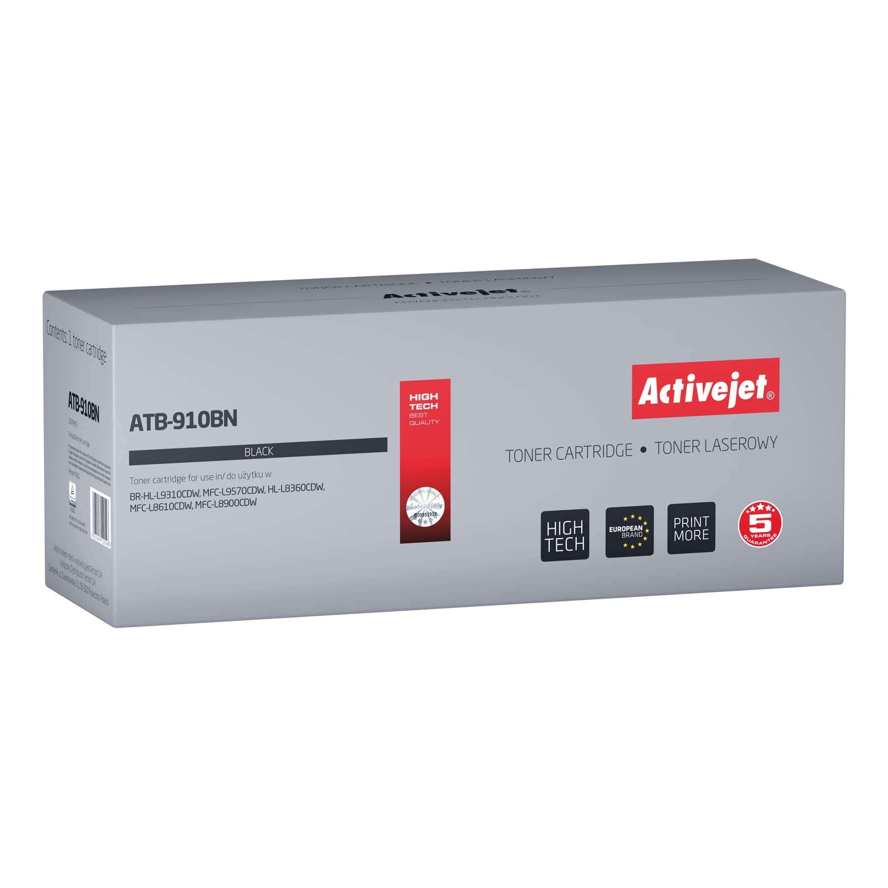 Toner Activejet ATB-910BN do drukarek Brother, czarny, 9000 stron