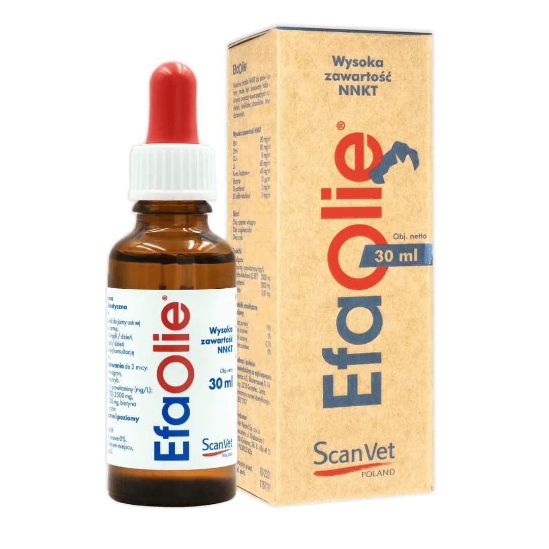 SCANVET EFA OLIE  30 ML PŁYN  FLAKON