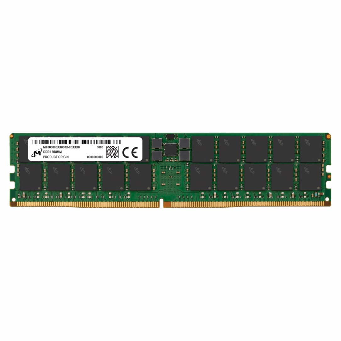 Pamięć serwerowa Micron RDIMM 64GB DDR5 4800MHz z ECC