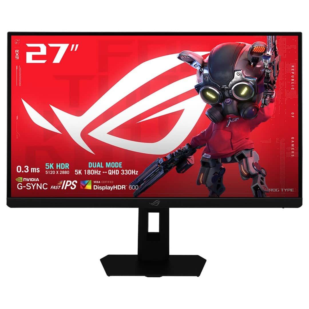 MONITOR ASUS  27" XG27JCG ROG Strix 5K FIPS 180 Hz — zdjęcie 1 z 8