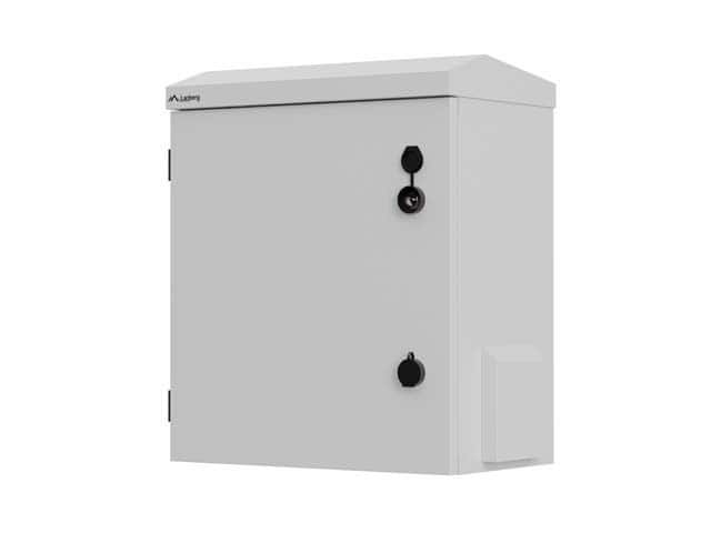 LANBERG SZAFA RACK WISZĄCA 10" HERMETYCZNA IP55 MONTAŻ NA ŚCIANIE/SŁUPIE 420X300X500 SZARA (ZŁOŻONA) — zdjęcie 1 z 8