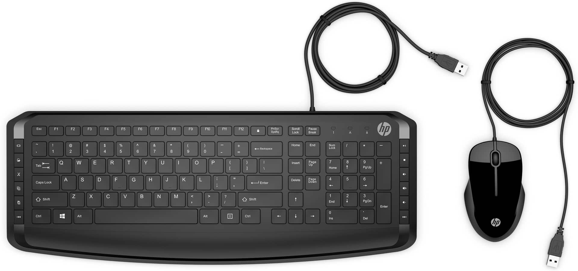 Zestaw klawiaturowy HP Pavilion Keyboard + Mouse 200, przewodowy, czarny (9DF28AA) — zdjęcie 1 z 2