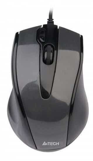 Mysz A4 TECH V-track N-500F-1, Czarny, 1000 DPI