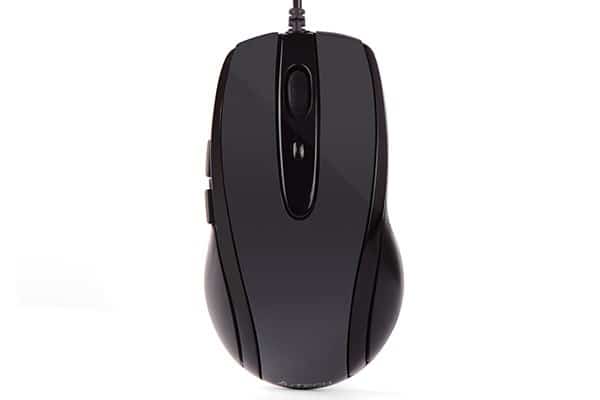 Mysz A4 TECH A4TMYS44125 - Optyczna, 1600 DPI, Czarna
