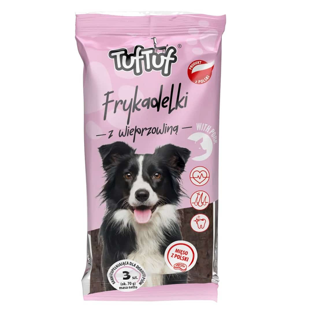 Tuf Tuf Frykadelki wieprzowe dla psa 3szt.