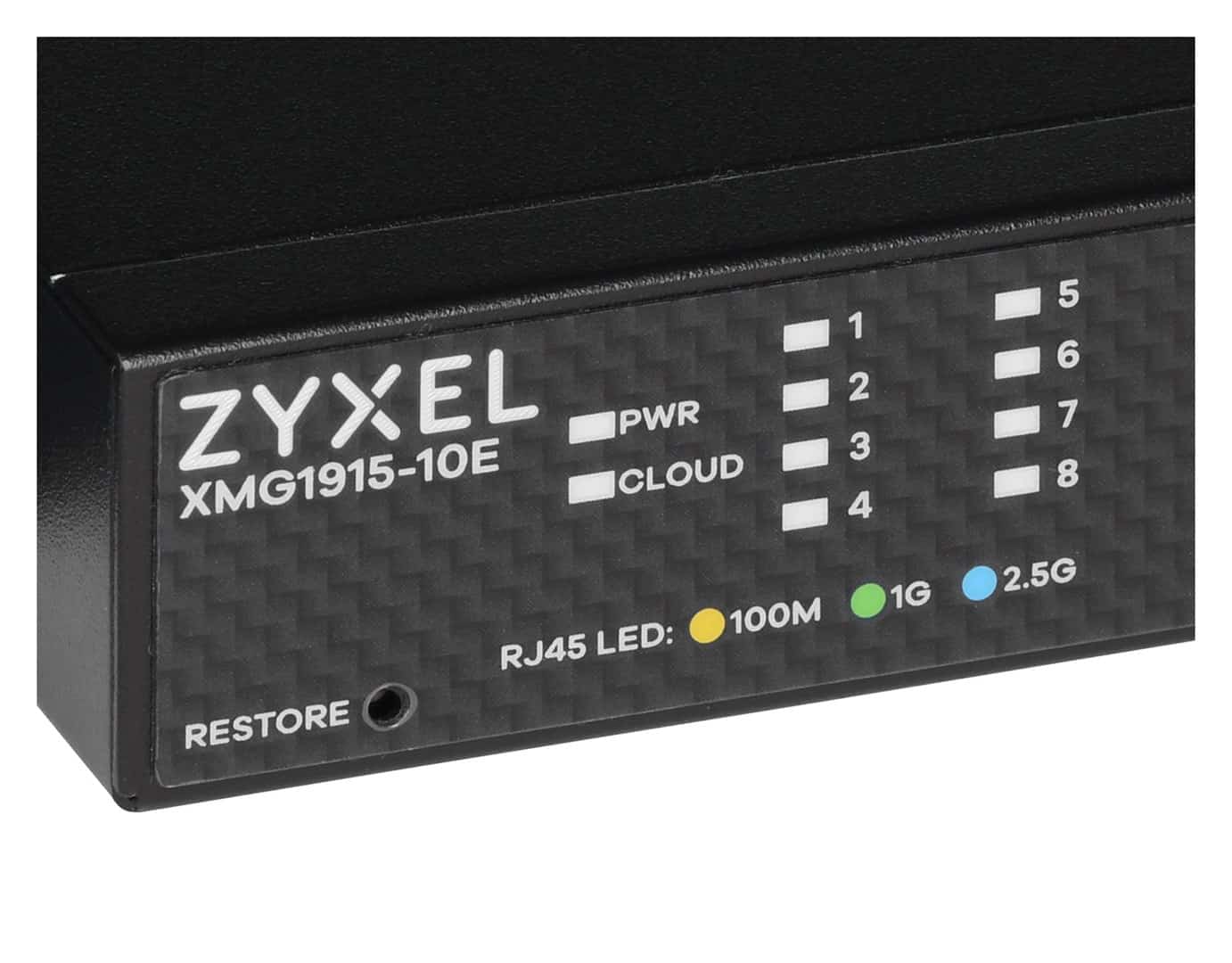 Zarządzany przełącznik Zyxel XMG1915-10E 10-portowy, Multigigabit/10G