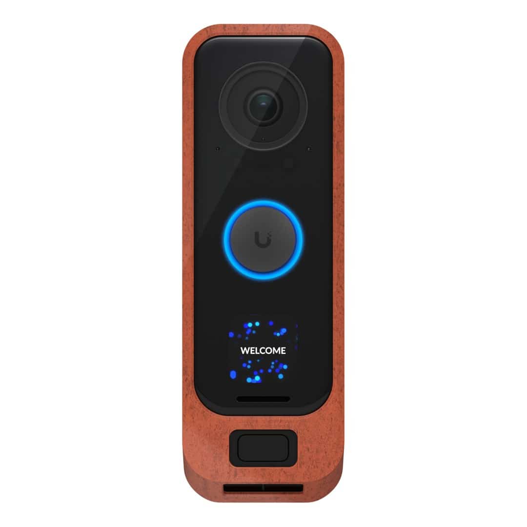 Osłona Ubiquiti G4 Doorbell Pro Cover Brick Brązowy