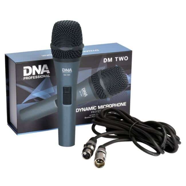 Mikrofon wokalowy DNA DM TWO z kablem 5m