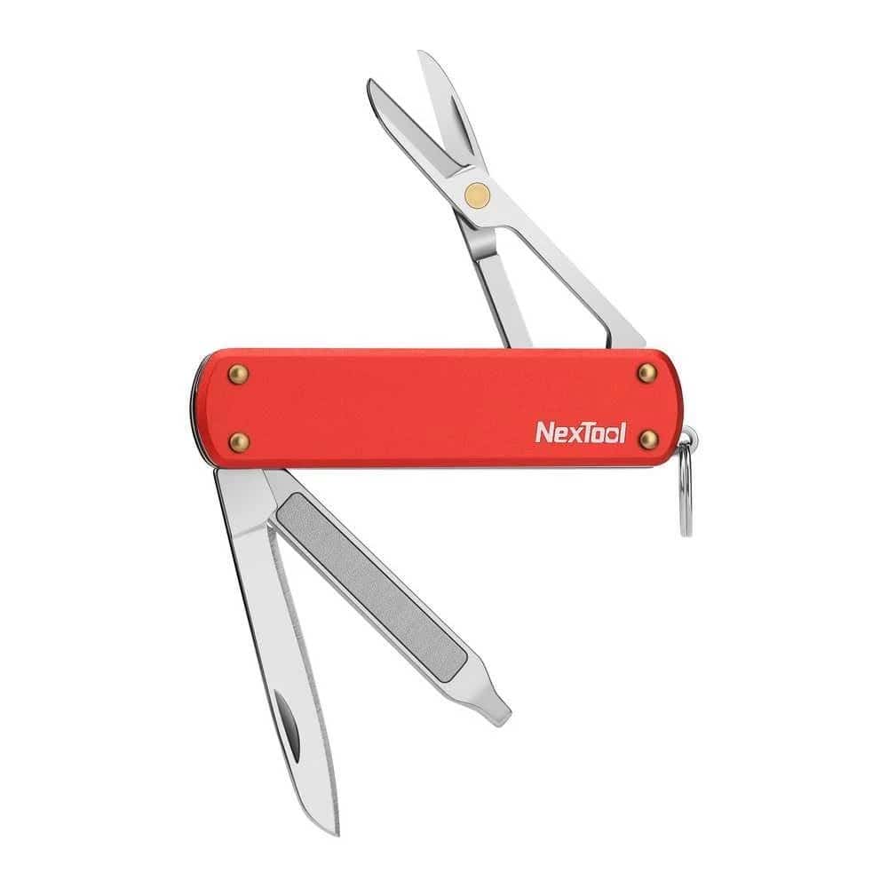 Nóż wielofunkcyjny NexTool Mini Pocket Knife NE0142 czerwony