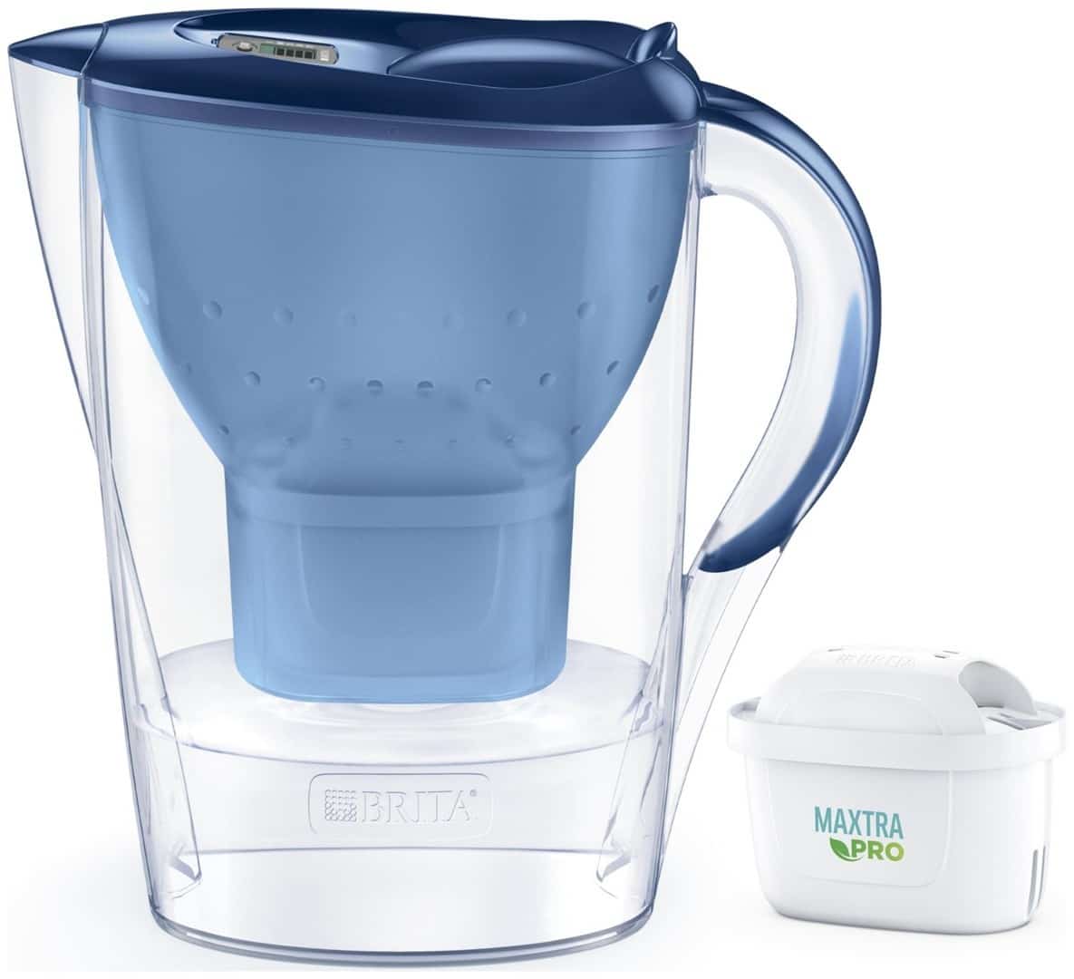 Dzbanek filtrujący Brita Marella+1 Maxtra Pro PP, 2,4l, niebieski