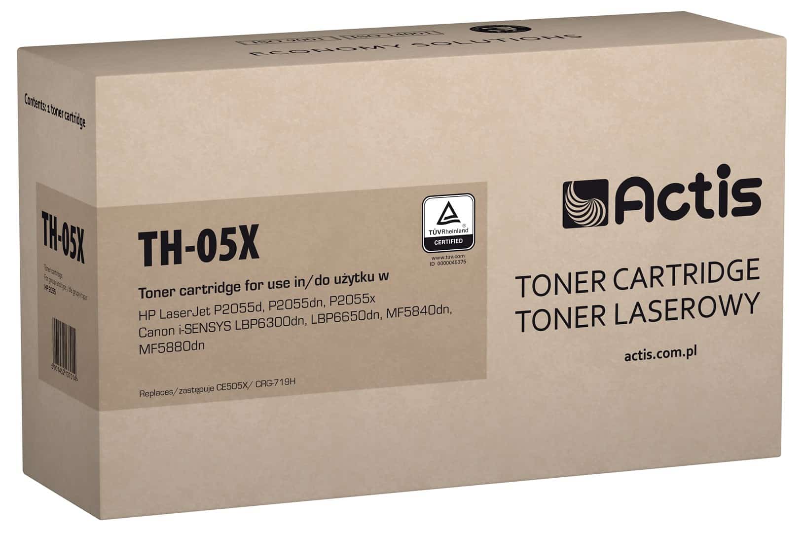 Actis TH-05X Toner Zamiennik HP 05X CE505X, Canon CRG-719H