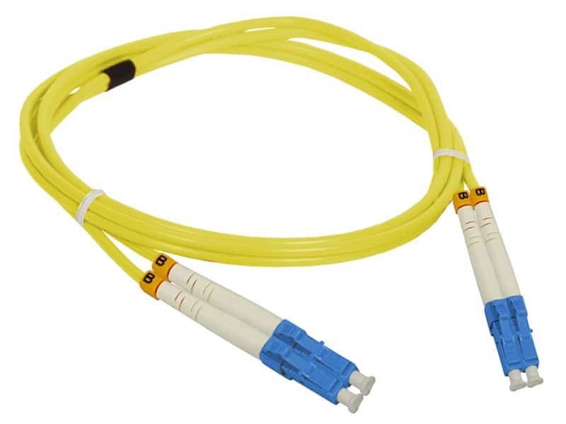 ALANTEC Patch cord SM LC-LC 5.0m Żółty
