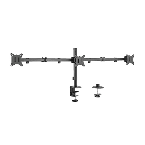 GEMBIRD BIURKOWE RAMIĘ/UCHWYT NA 3 MONITORY 17-27, 100X100MM