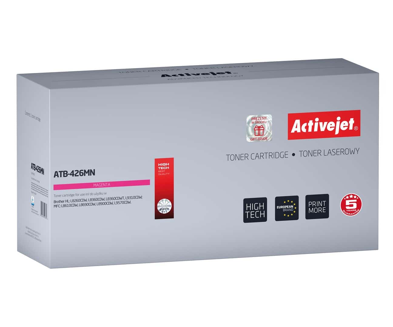 Activejet ATB-426MN Toner - Zamiennik Brother TN-426M