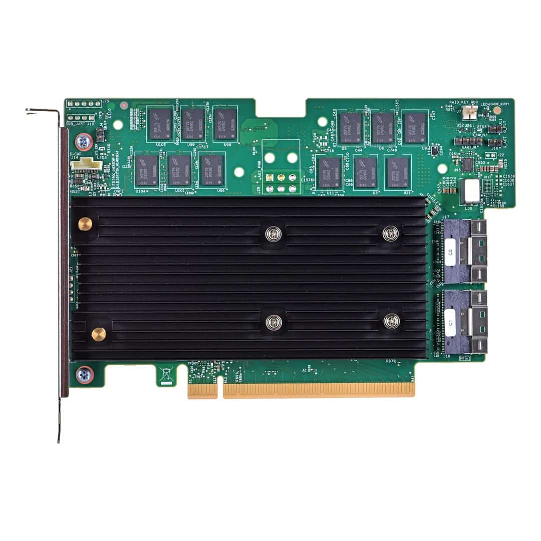 Broadcom MegaRAID 9670W-16i 24Gb/s 8GB PCIe 4.0