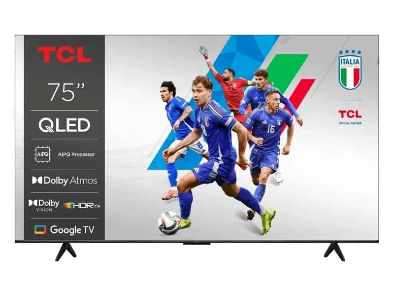 Telewizor TCL 75T69C QLED 75" 4K Ultra HD Google TV