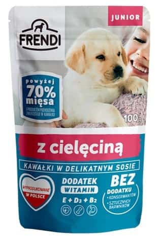FRENDI Junior Kawałki w sosie z cielęciną 100g
