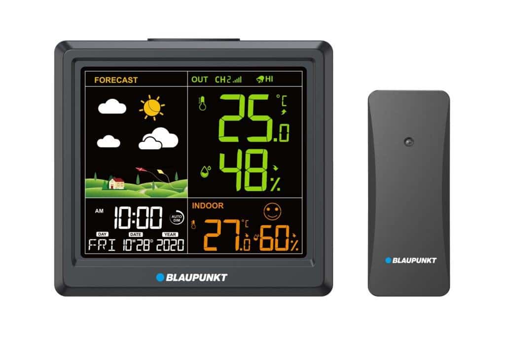 Stacja pogodowa Blaupunkt WS25BK czarna