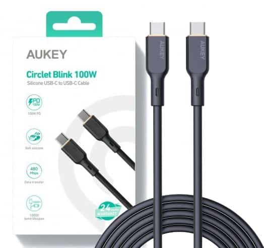 AUKEY CB-SCC101 Kabel USB-C 1m 5A 100W