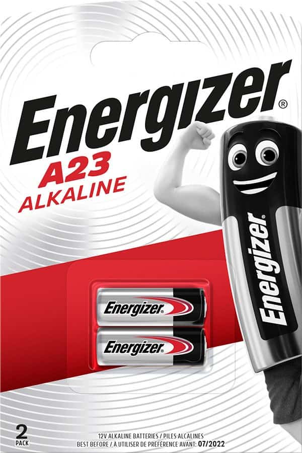 ENERGIZER BATERIA SPECJALISTYCZNA ALKALINE A23 12V 2 Sztuki