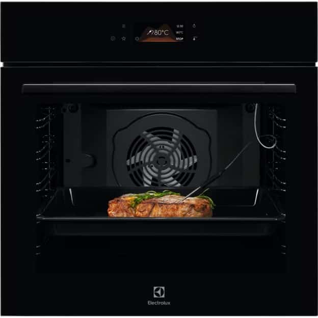 Piekarnik ELECTROLUX LOE8P39Z czyszczenie pyroliza termosonda czarny